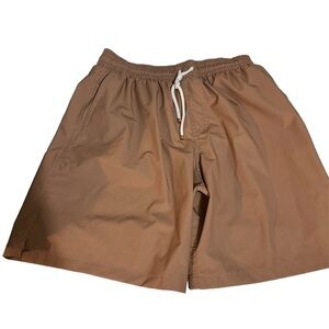 Liliana Montoya Men’s Swim Trunks - size XL - Light Brown NWT